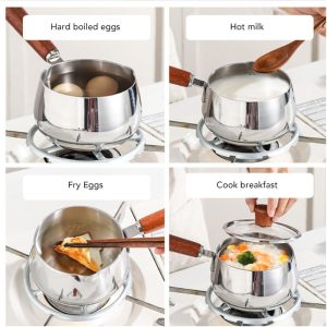 High Quality Stainless Steel 316L Milk Pan/Tea Pan 1.5L