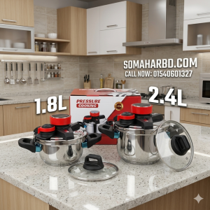 2.4L Premium Stainless Steel Multifunctional Pressure Cooker.
