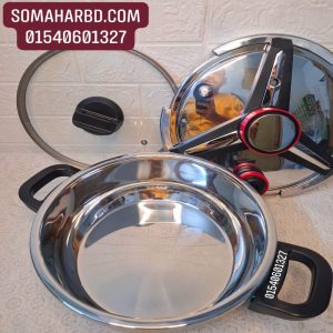 German Technology Slient Pressure Cooker 5.5L Oval Shape