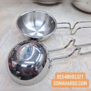 JAGGERY 304 Stainless Steel Tarka Pan 4 Inch(One Cup)